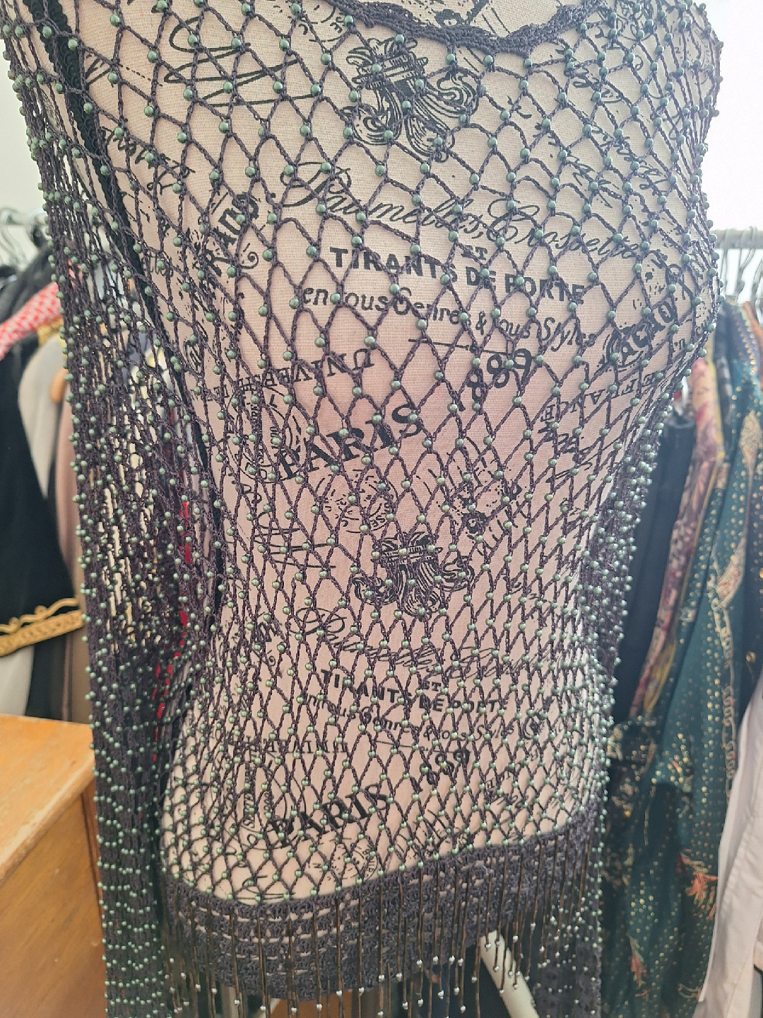 Valenti Beaded Cover Up - Size M - photo 2
