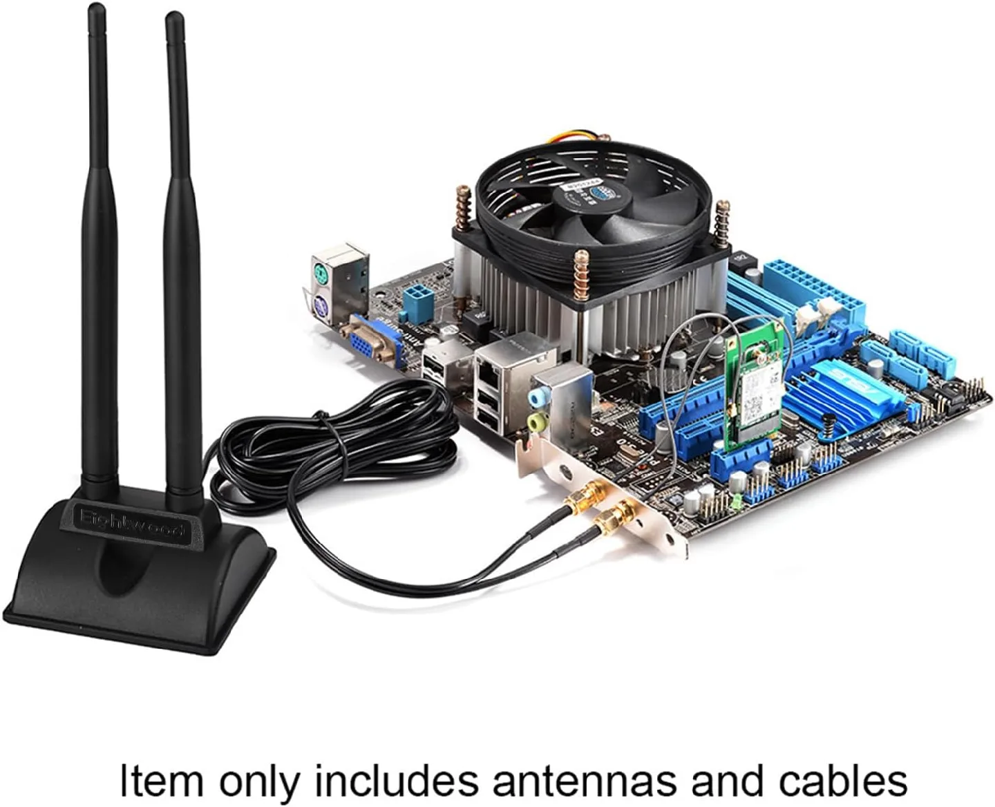 Eightwood 2.4GHz 5GHz Dual Band WiFi Antenna RP-SMA image indicator(3)