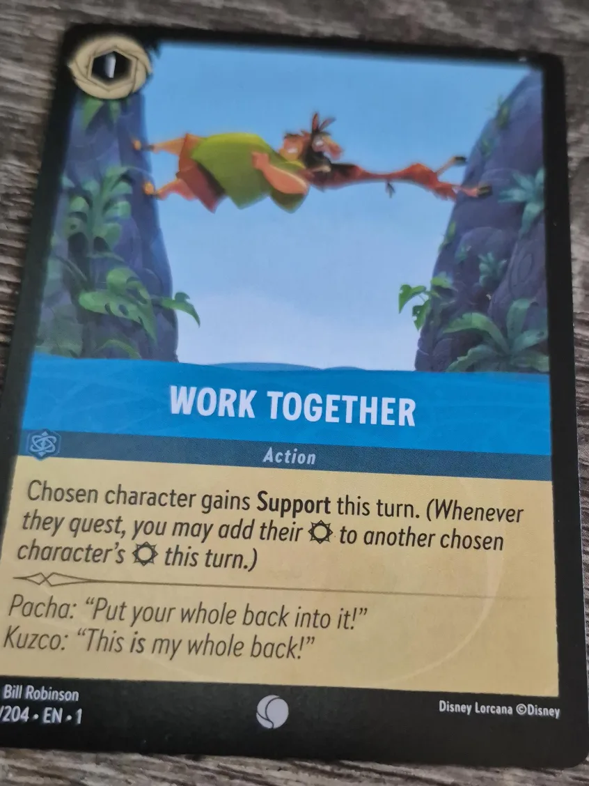 Lorcana Disney Trading Cards - The Emperor's New Groove thumbnail