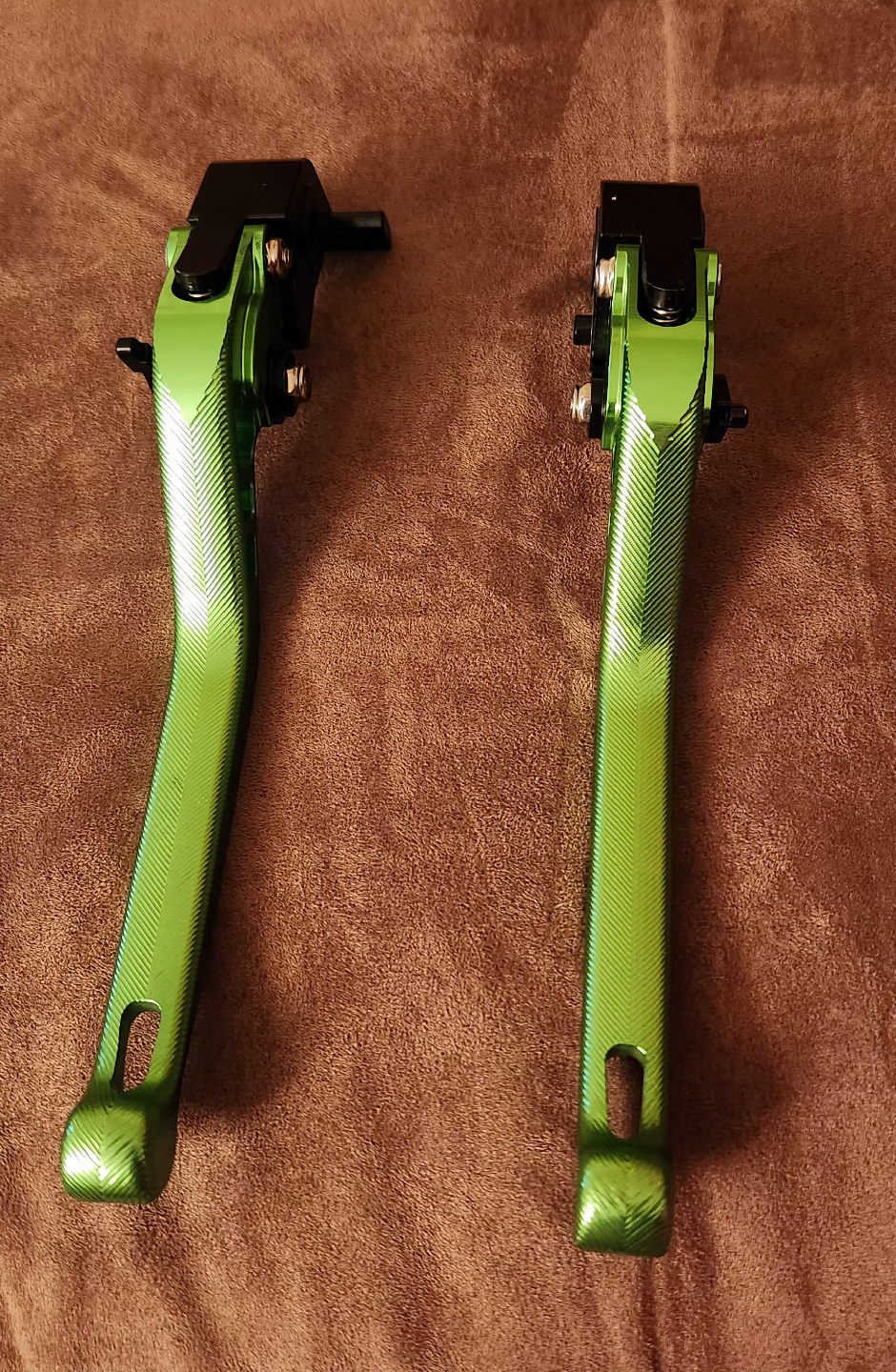 Green Motorcycle Brake/Clutch Levers - photo 3