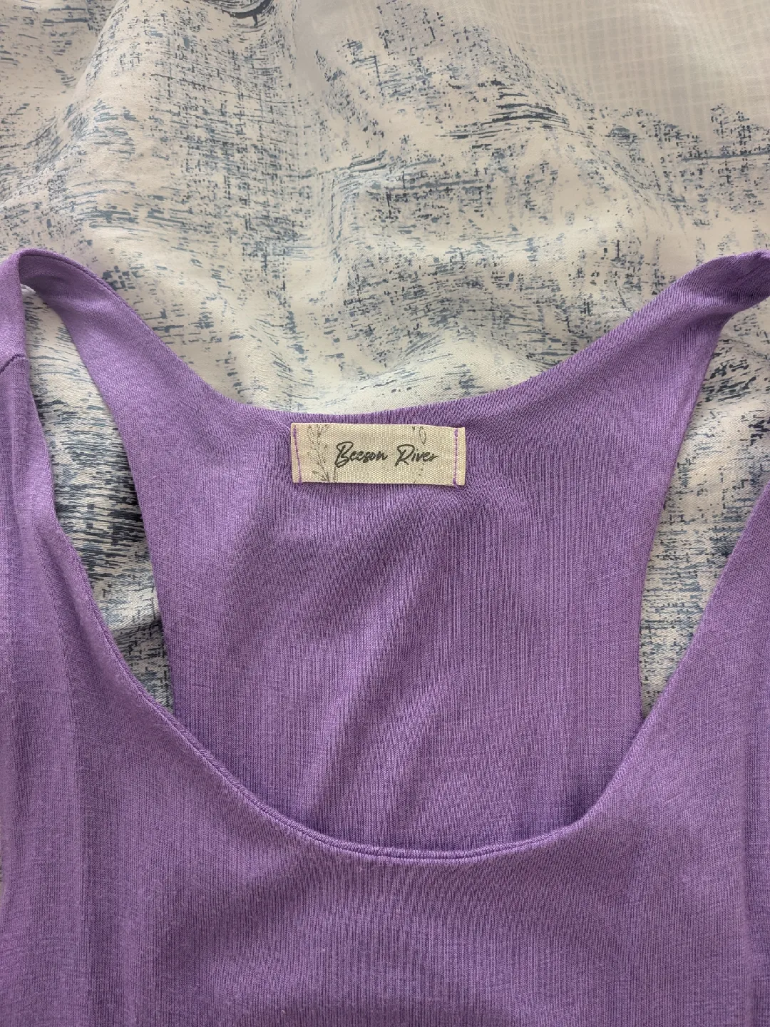 Purple Racerback Maxi Dress image indicator(2)