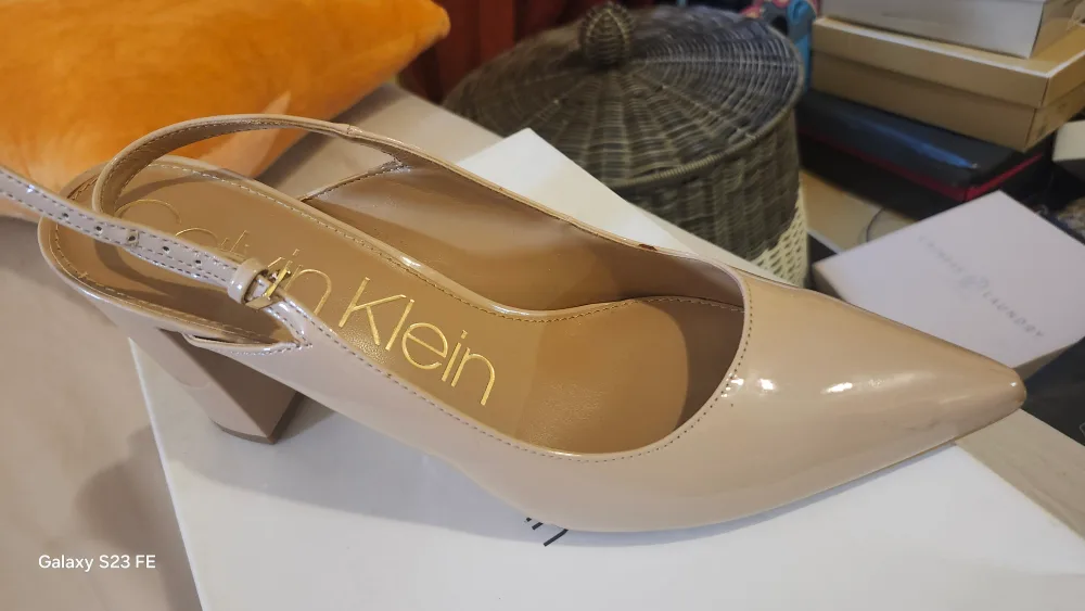 Calvin Klein Gayle Slingback Heels - Size 10M image indicator(2)
