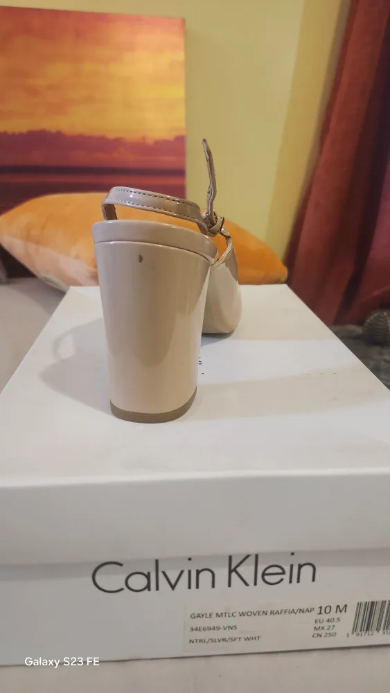 Calvin Klein Gayle Slingback Heels - Size 10M image indicator(3)