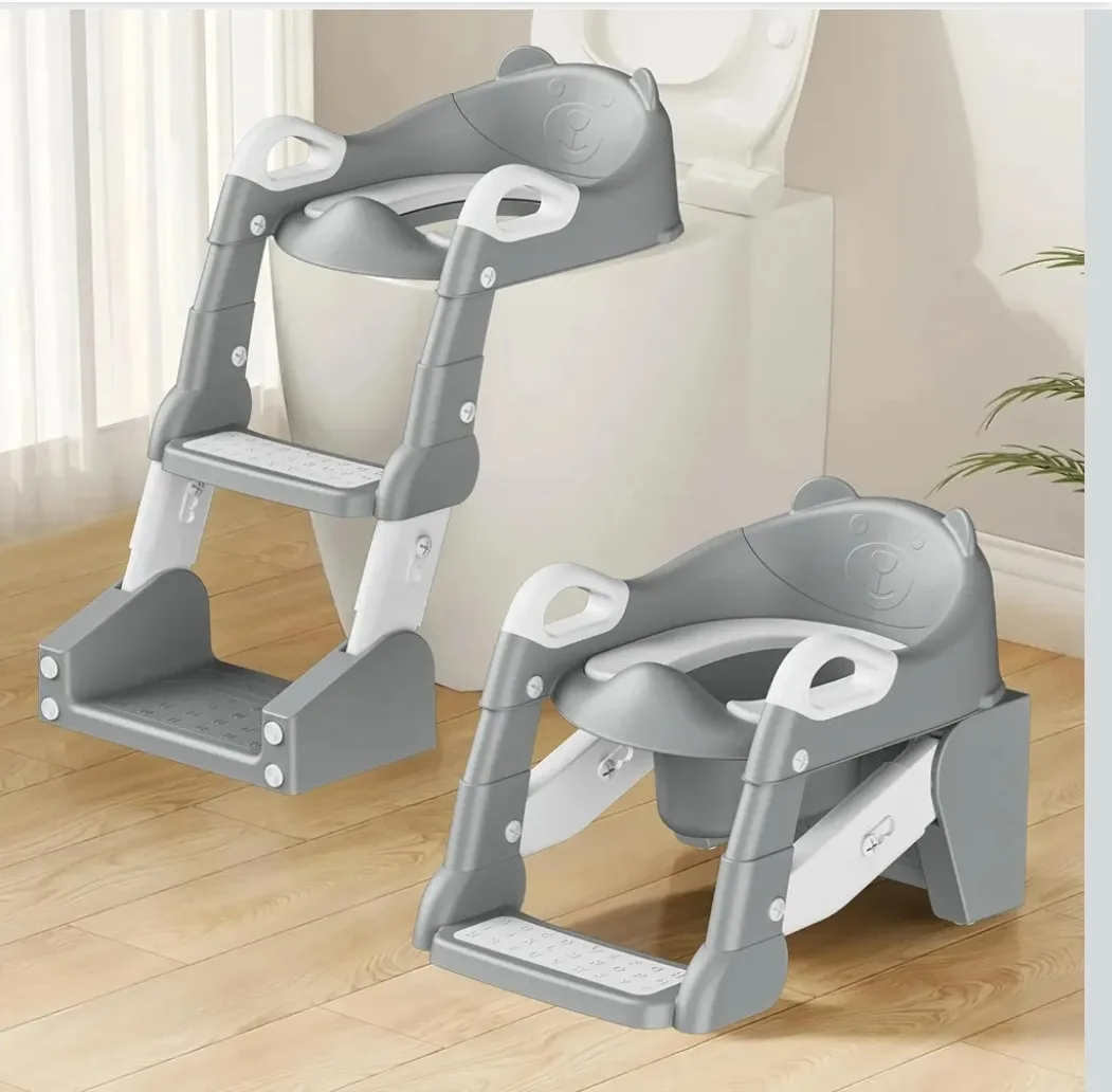 Potty Training Toilet Seat with Step Stool Ladder thumbnail