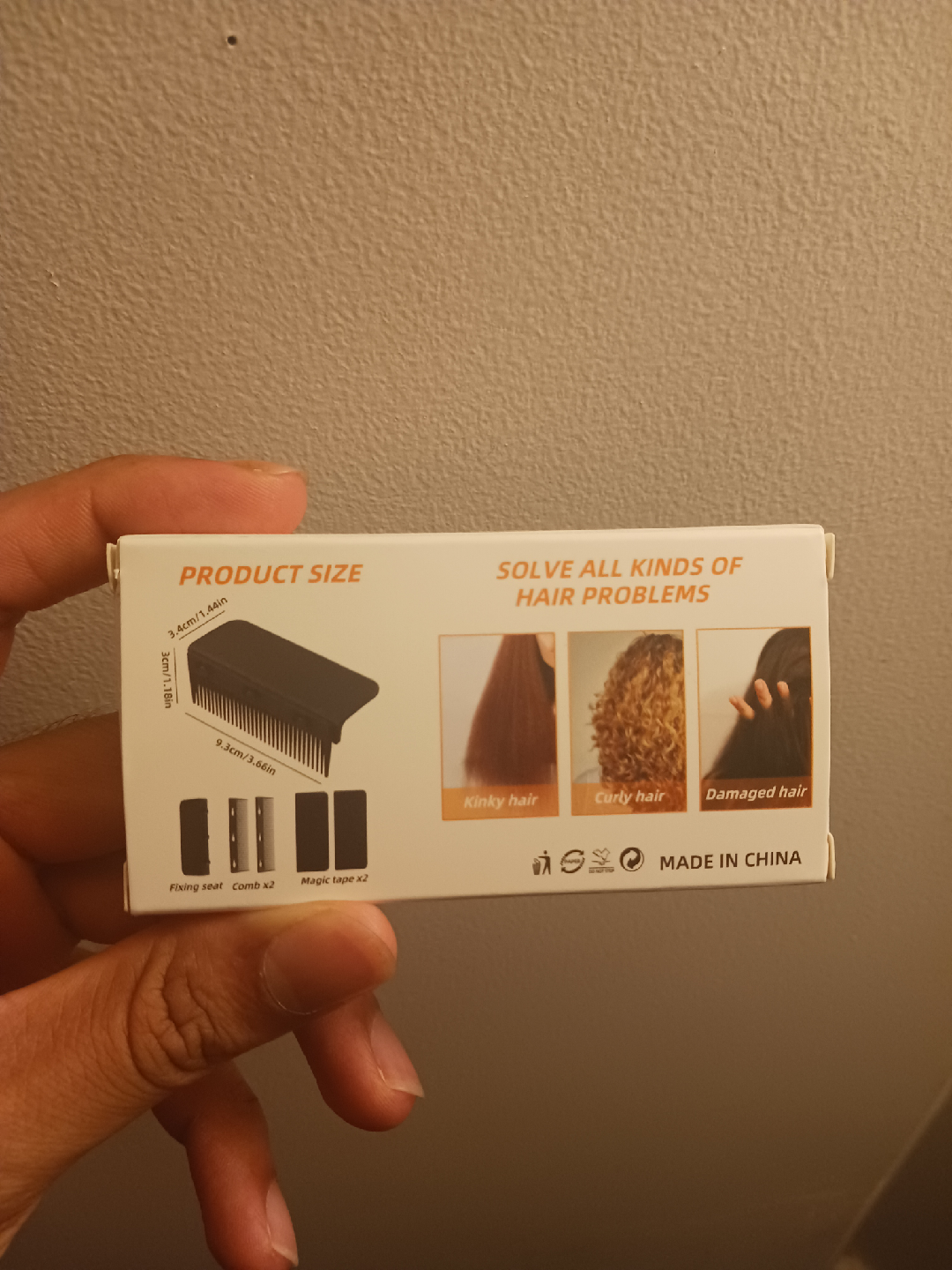 Flat Iron Comb - Hair Straightener - photo 4