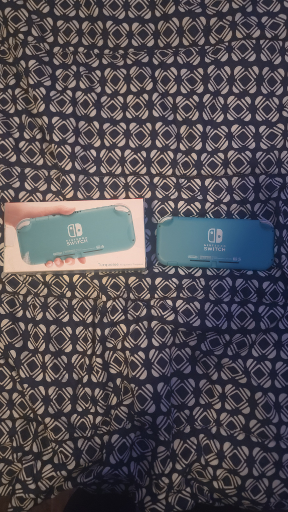 Nintendo Switch Lite Turquoise And Games Trading up - photo 2