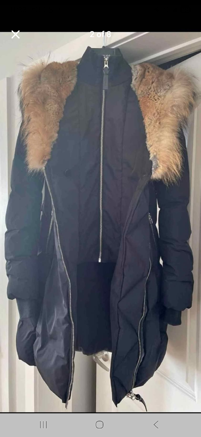 Mackage Montreal Black Down Winter Coat - Size S/P - photo 2