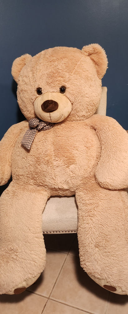 Large Beige Teddy Bear - photo 2