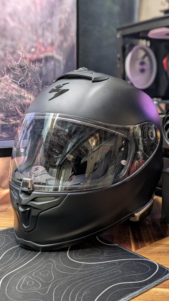 Scorpion Helmet - Matte Black, XL