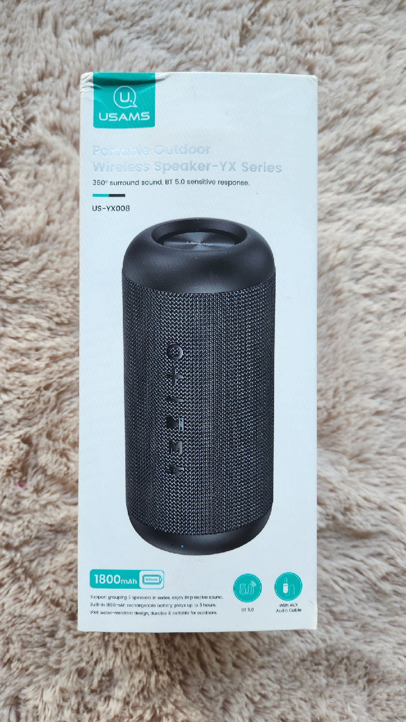 USAMS YX008 Portable Outdoor Wireless Speaker - YX Series
