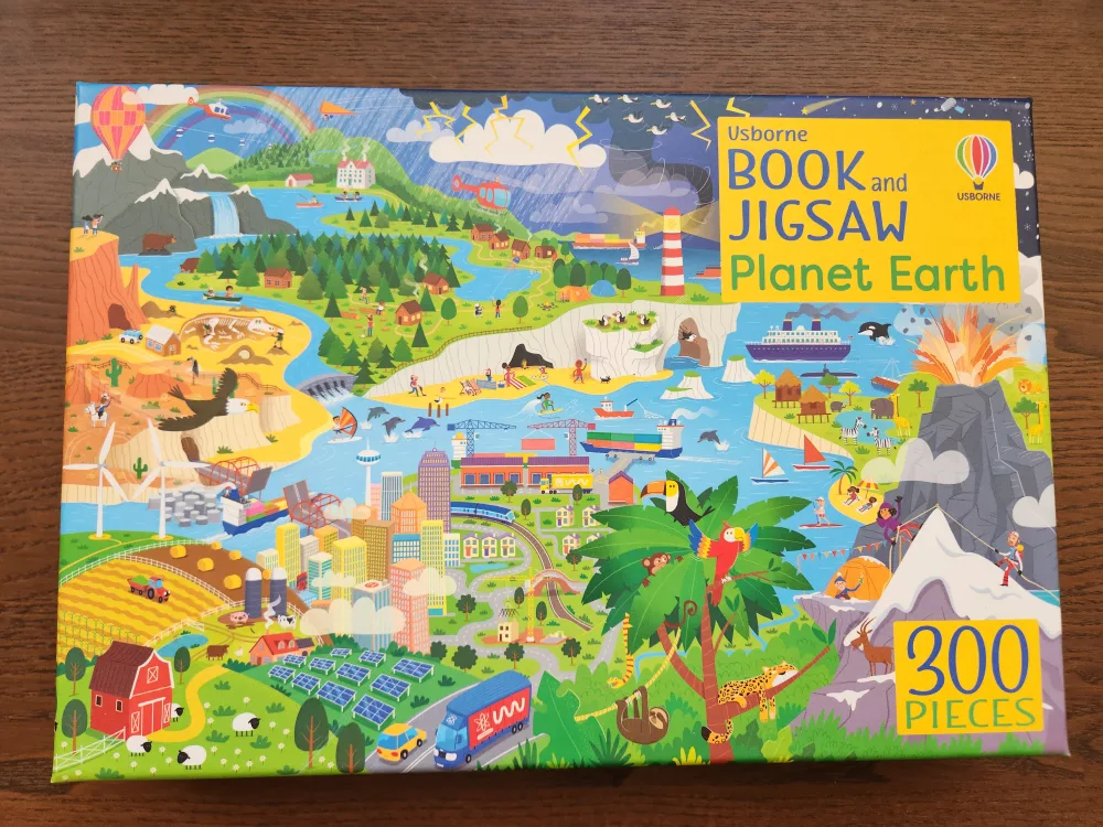 Usborne Planet Earth 300-pc jigsaw puzzle thumbnail