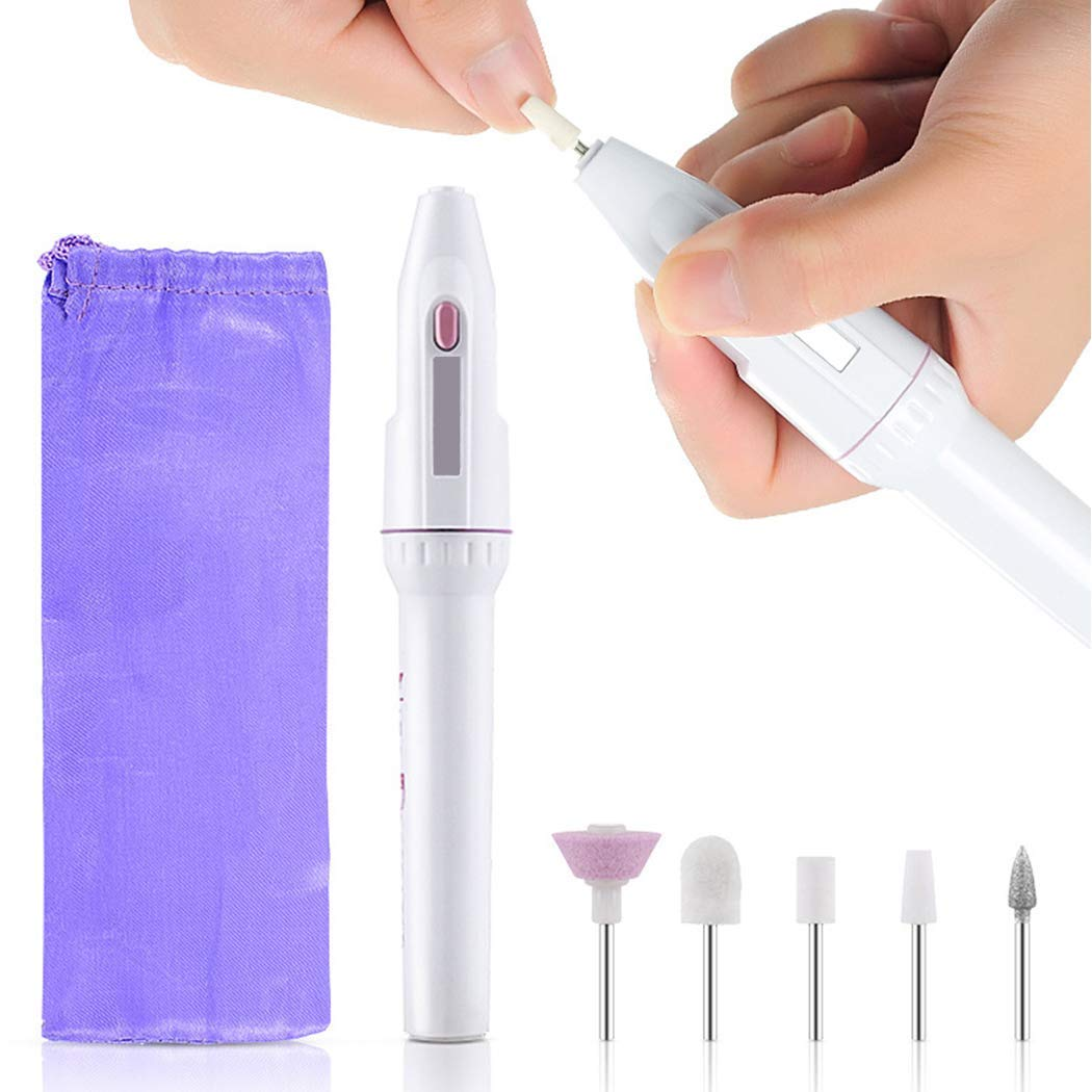 Nail Drill,Aniwon Portable Nail Drill File Kit for Acrylics