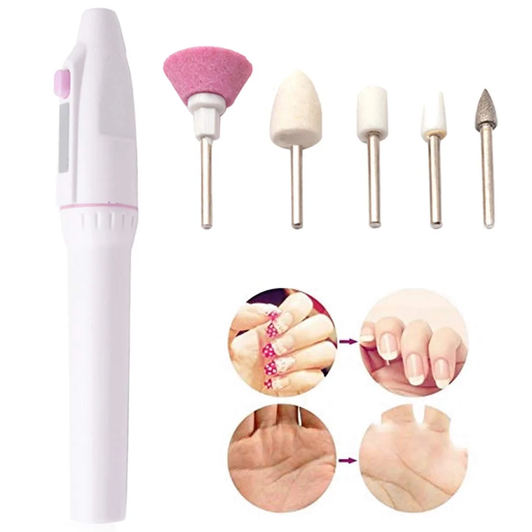 Nail Drill,Aniwon Portable Nail Drill File Kit for Acrylics image indicator(3)