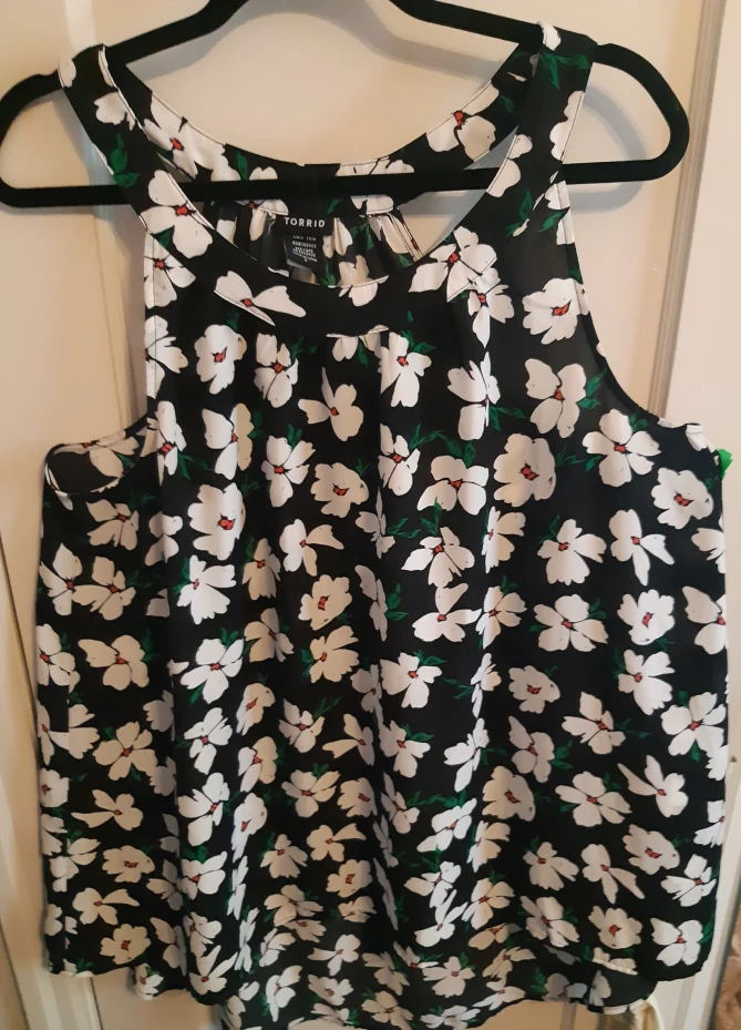 Torrid Floral Tank Top - Size 2 - photo 2