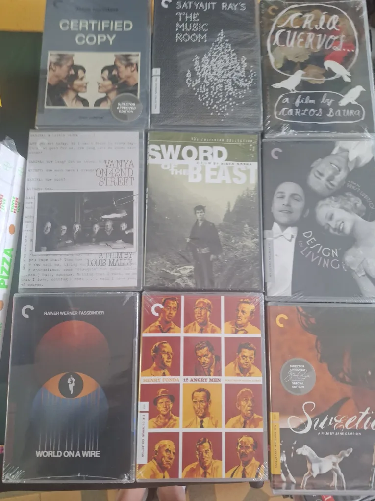 Various Criterion Collection & Eclipse DVDS All New & Sealed image indicator(3)