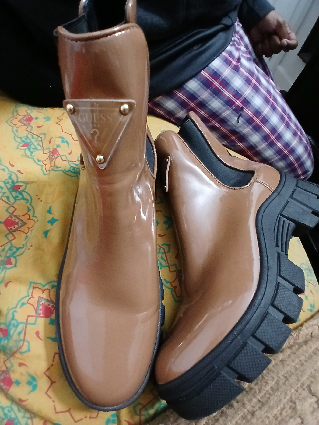 Guess Brown Ankle Boots