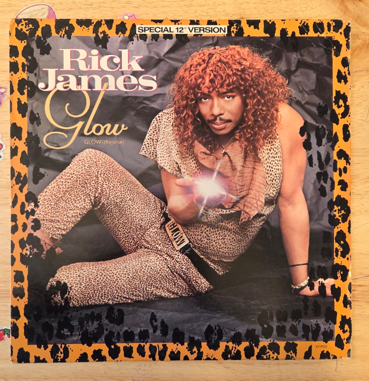 Rick James Glow Vinyl Record