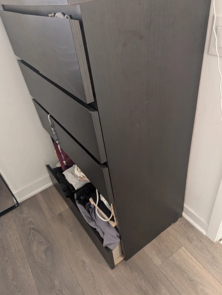 IKEA Black-Brown Chest/Dresser image indicator(3)