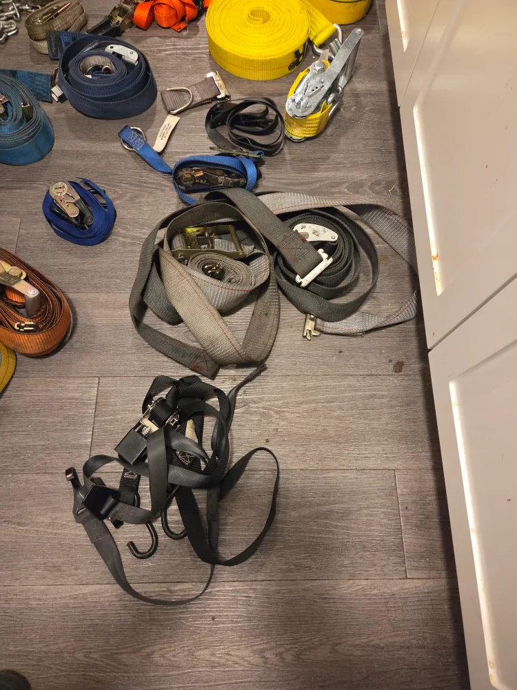 Assorted Tie Down Straps & Chains image indicator(3)