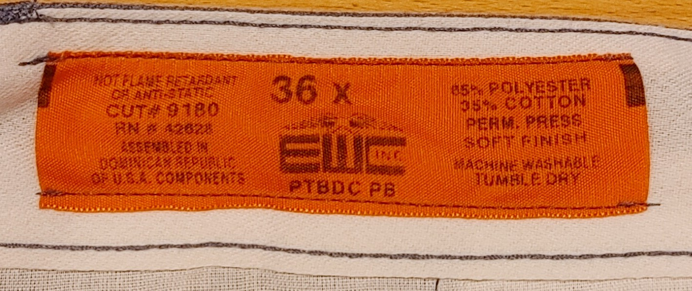 EWC Perm Press Pants Size 34x - photo 4