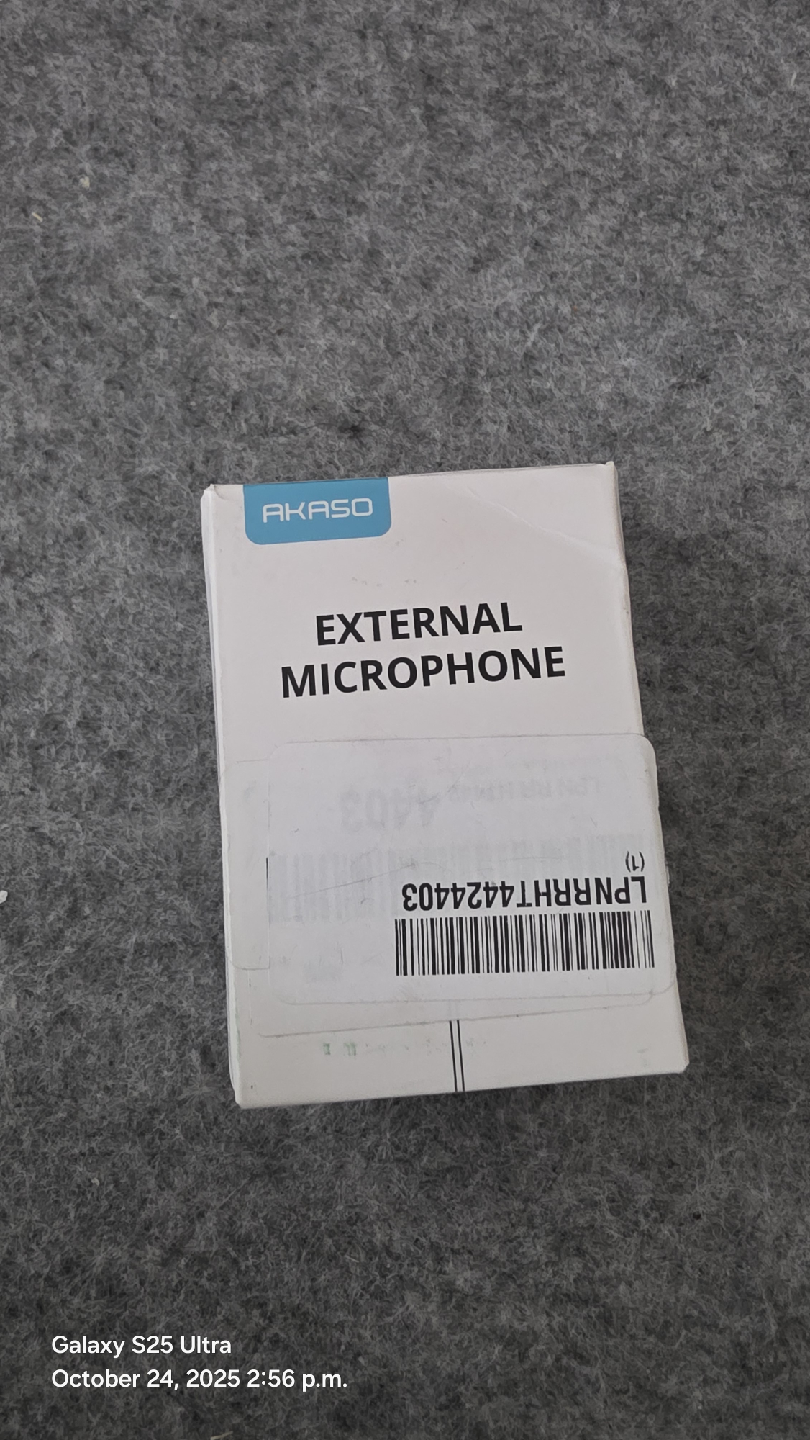 AKASO External Microphone EK7000 (C type) - New in Box - photo 4