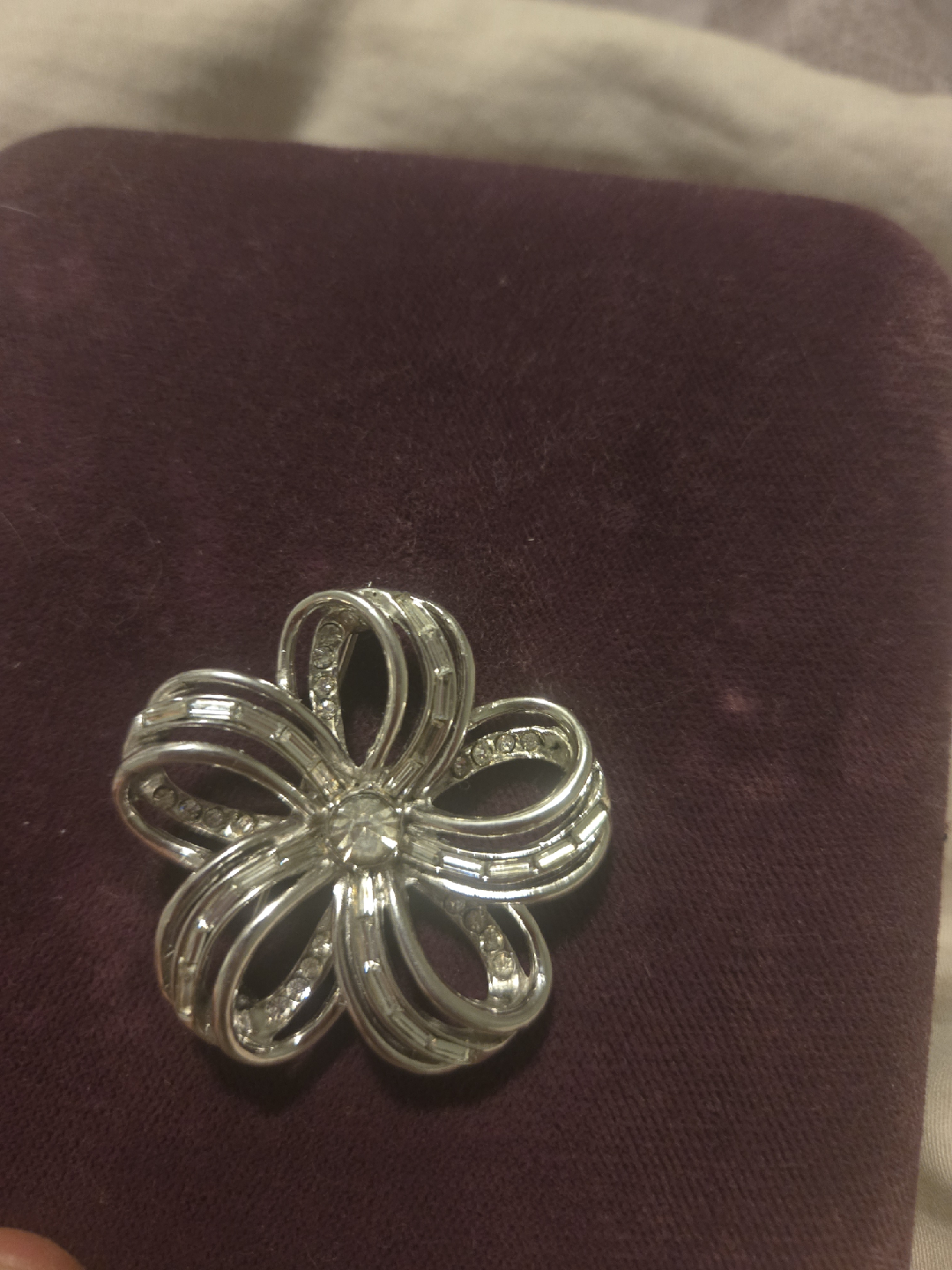 Vintage Flower Brooch