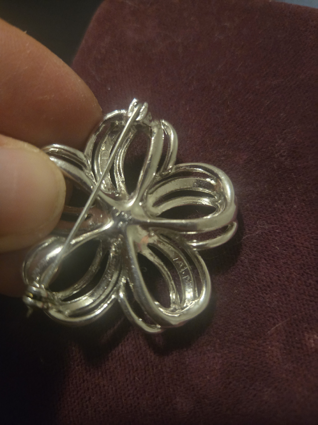 Vintage Flower Brooch - photo 4