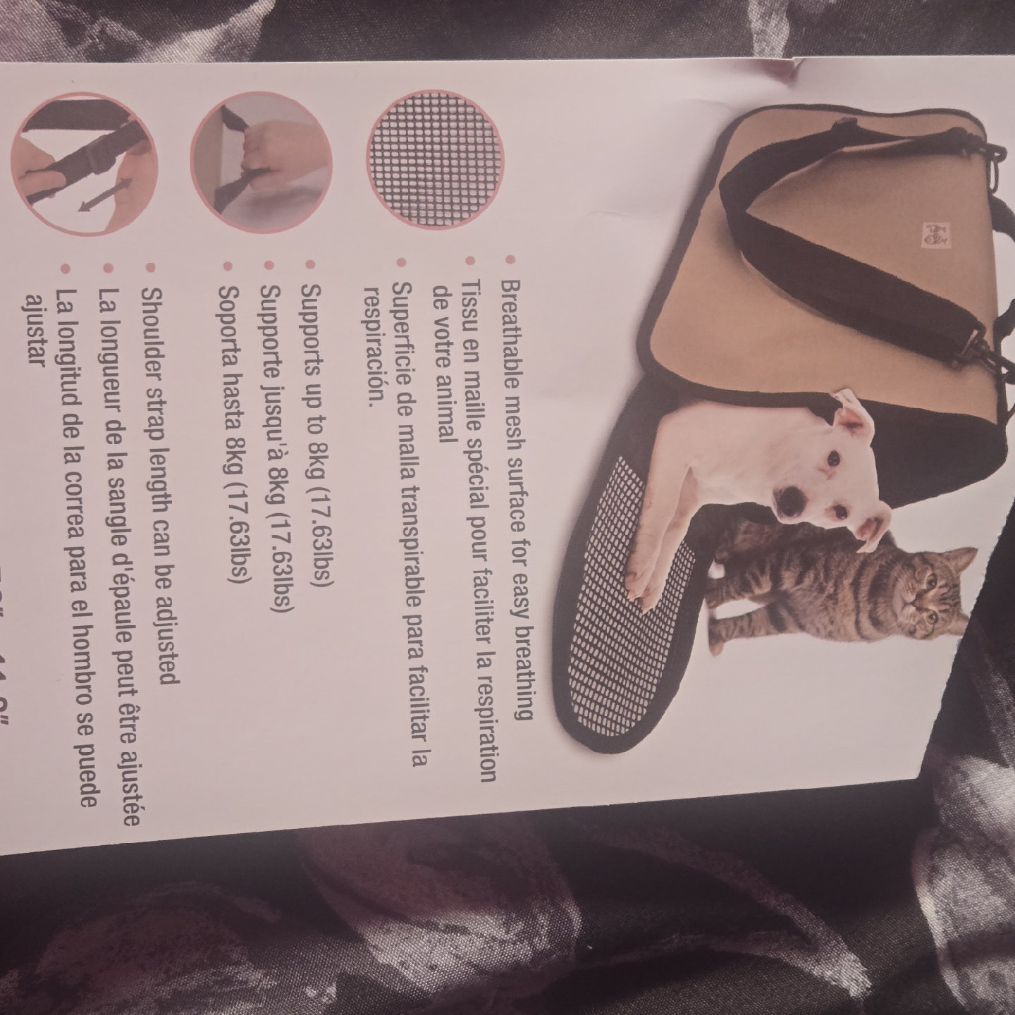 Pet Carrier - Supports up to 8kg - photo 2