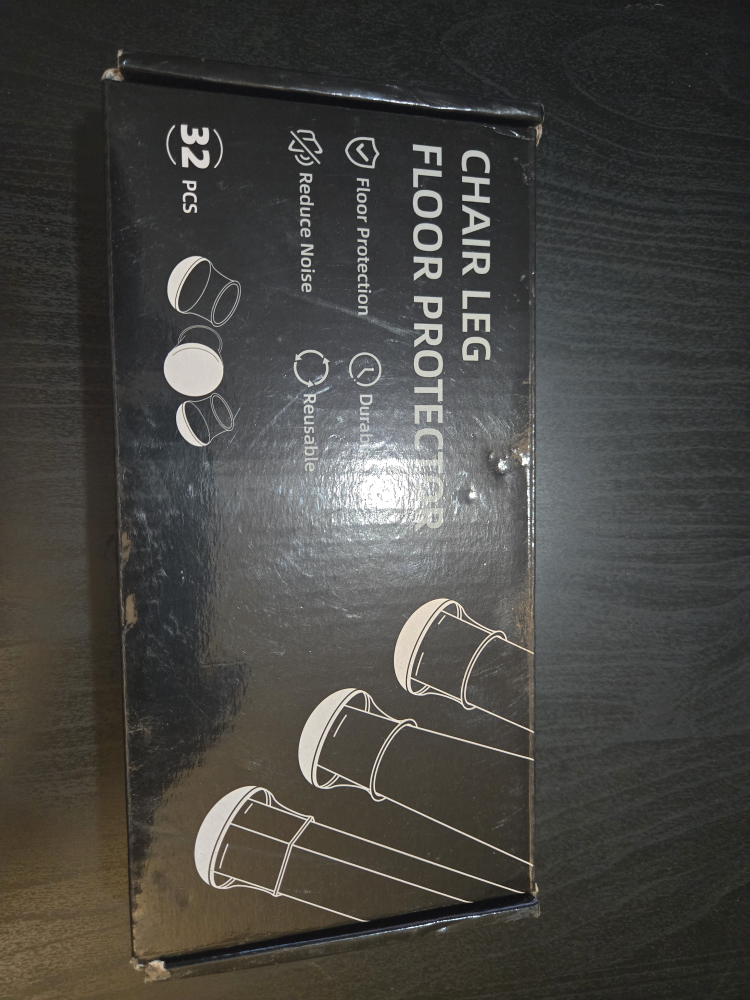 Chair Leg Floor Protectors - 32 pcs - photo 3
