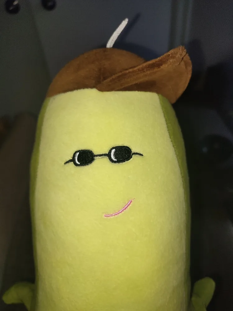 Cute Avocado Plush Toy image indicator(2)