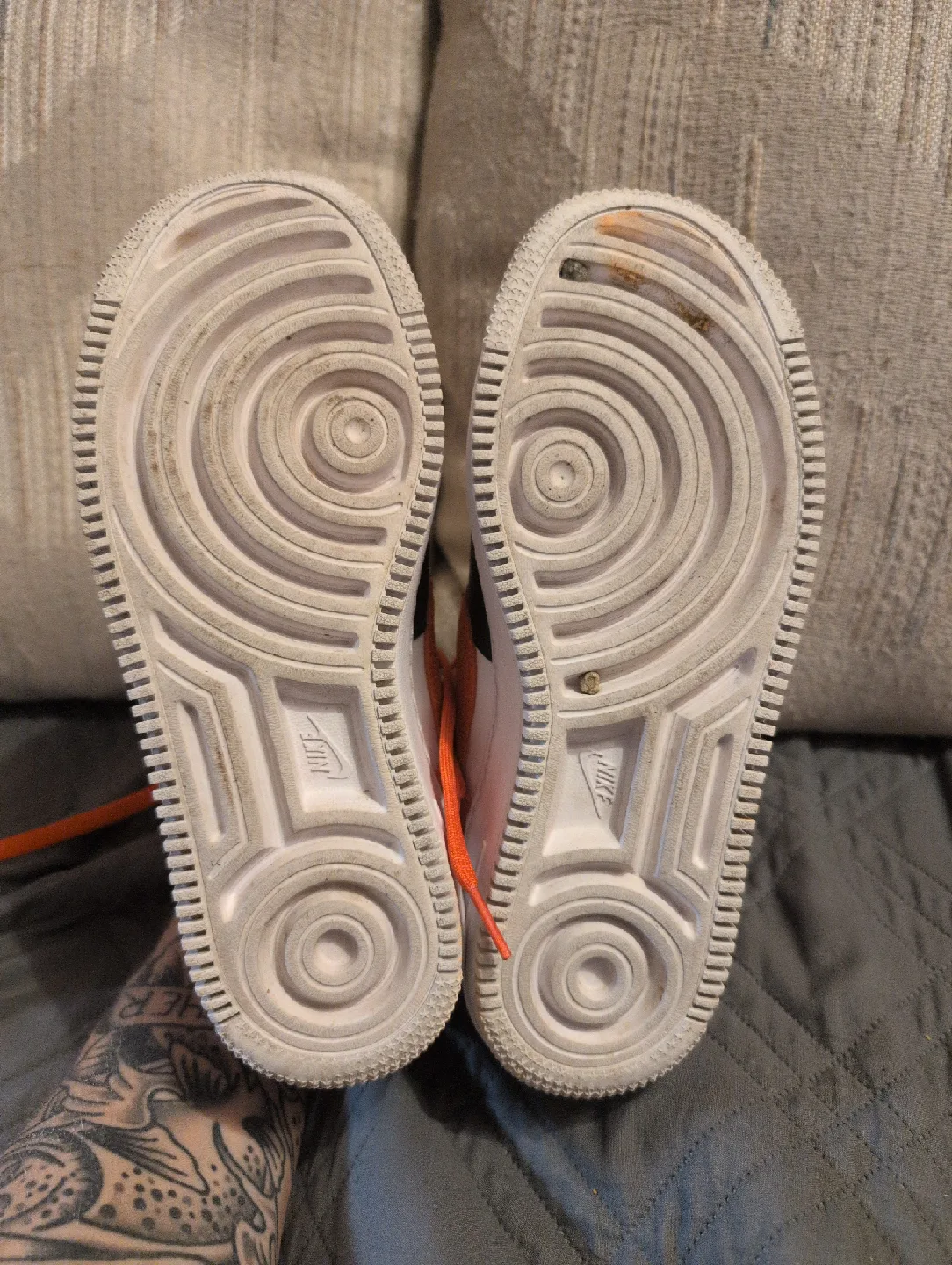 Nike Air Force 1 Shadow Orange Sneakers image indicator(5)