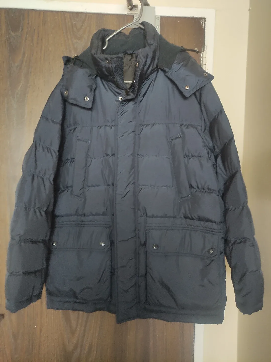 Puffer Jacket - Navy Blue thumbnail