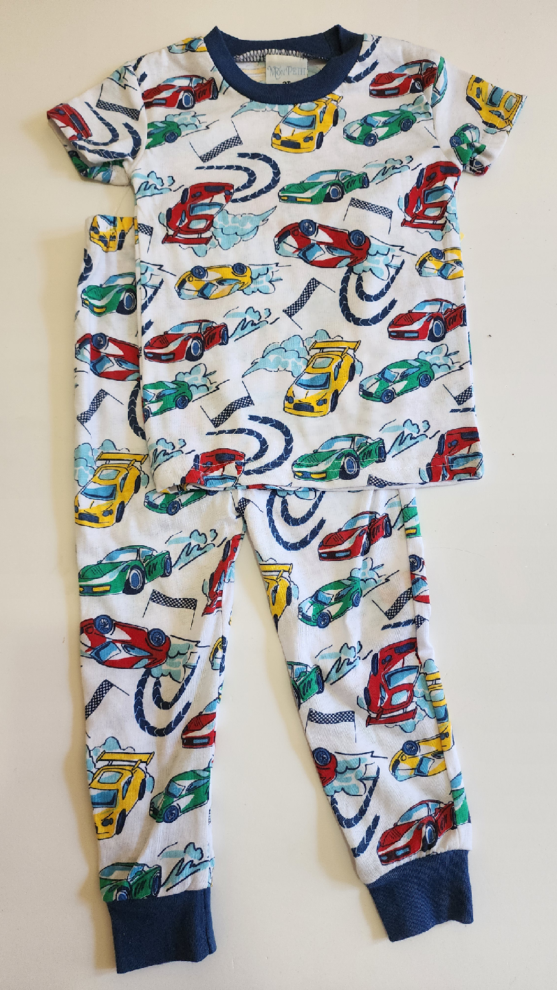 Boys Car Pajama set -12M
