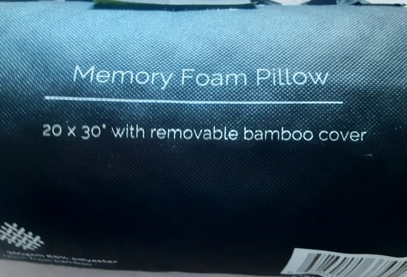 NIC & SYD Home Memory Foam Pillow (20x30") image indicator(2)