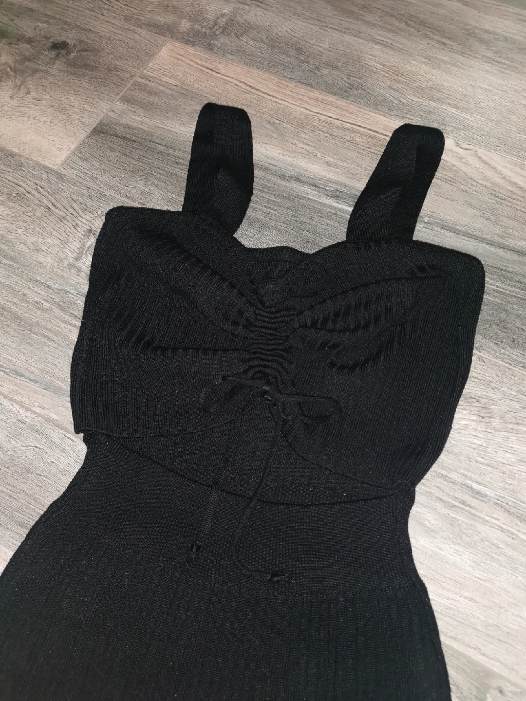 Black Knit Dress