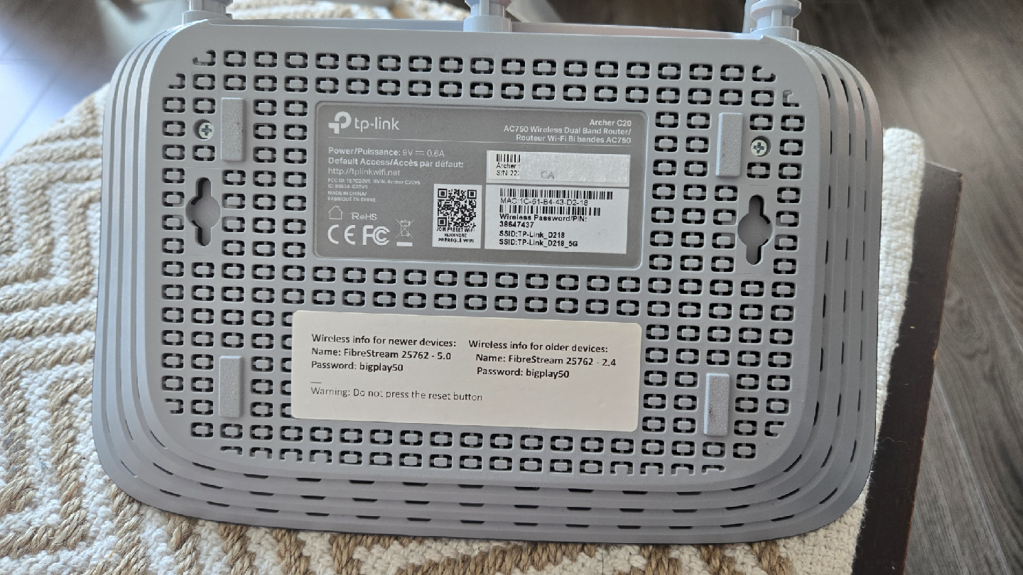 TP-Link Archer C20 AC750 Wireless Dual Band Router - photo 3
