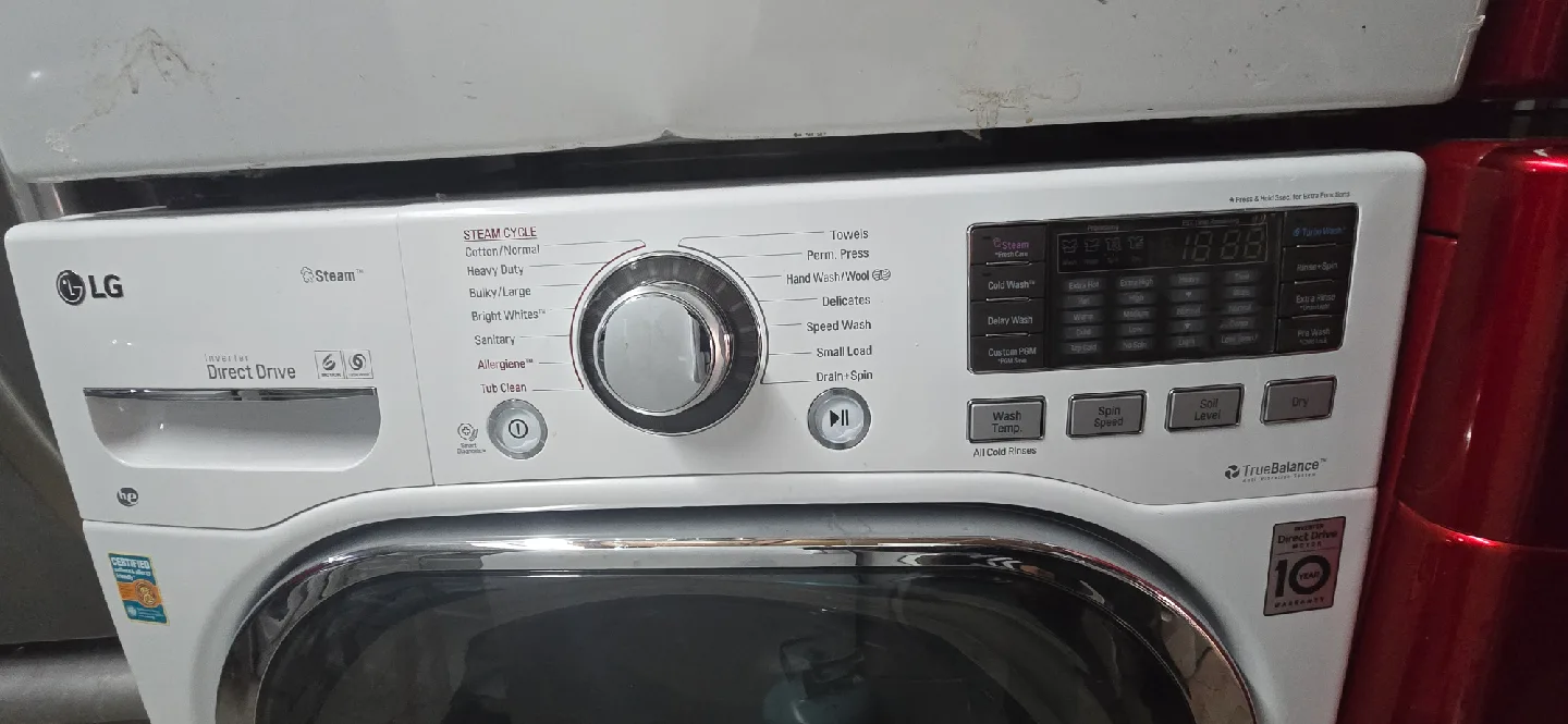 LG Direct Drive Washing Machine combo image indicator(4)