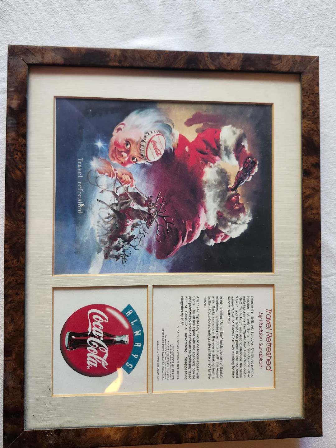 Coca-Cola "Travel Refreshed" Collectible Print thumbnail