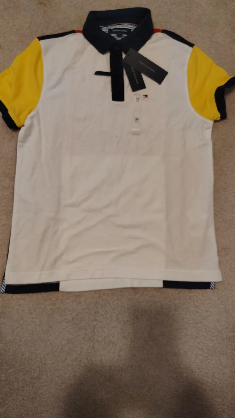 Tommy Hilfiger Colour Block Polo Shirt - New with Tags image indicator(2)