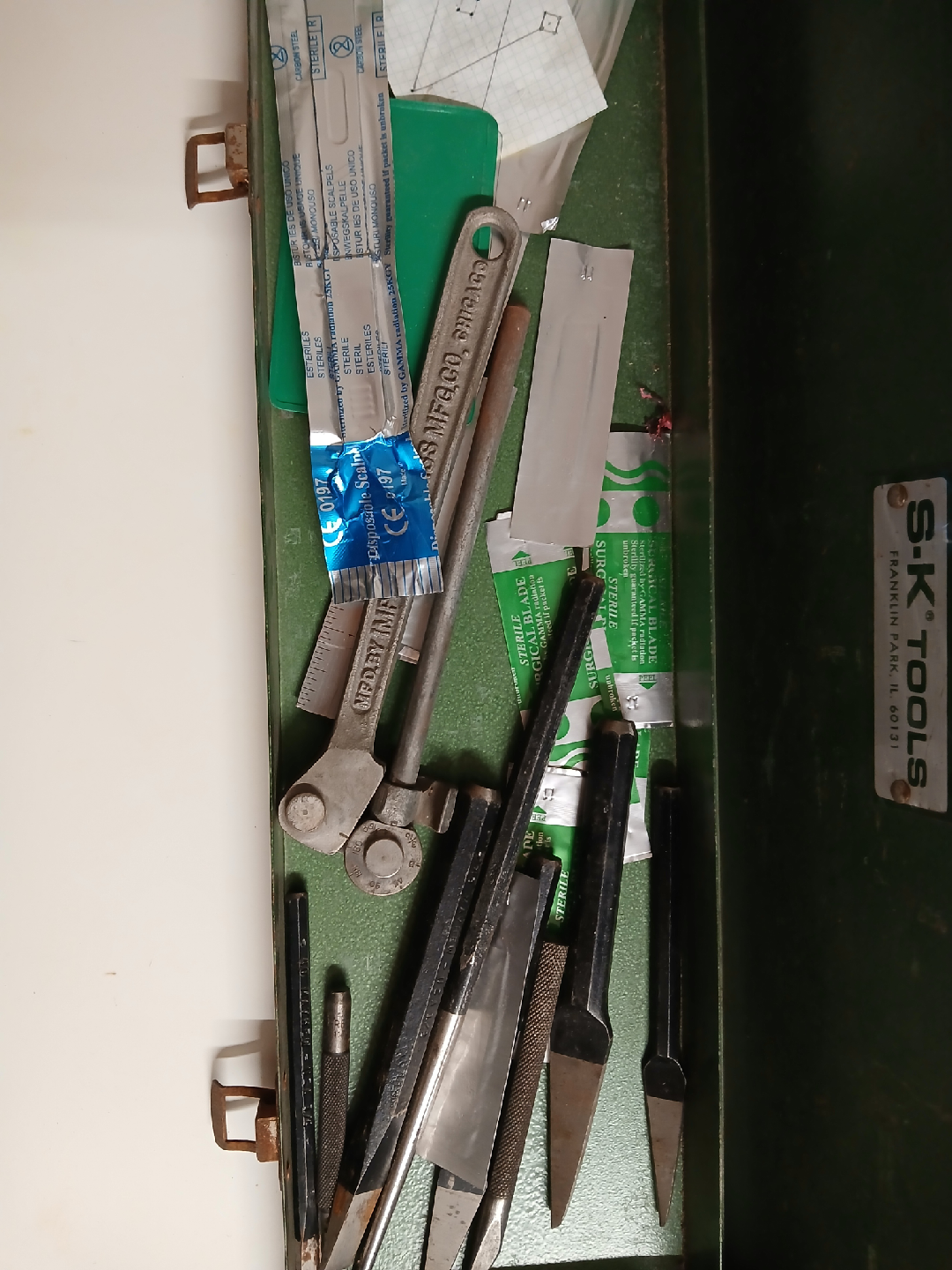 S-K Tools Metal Tool Box - photo 3