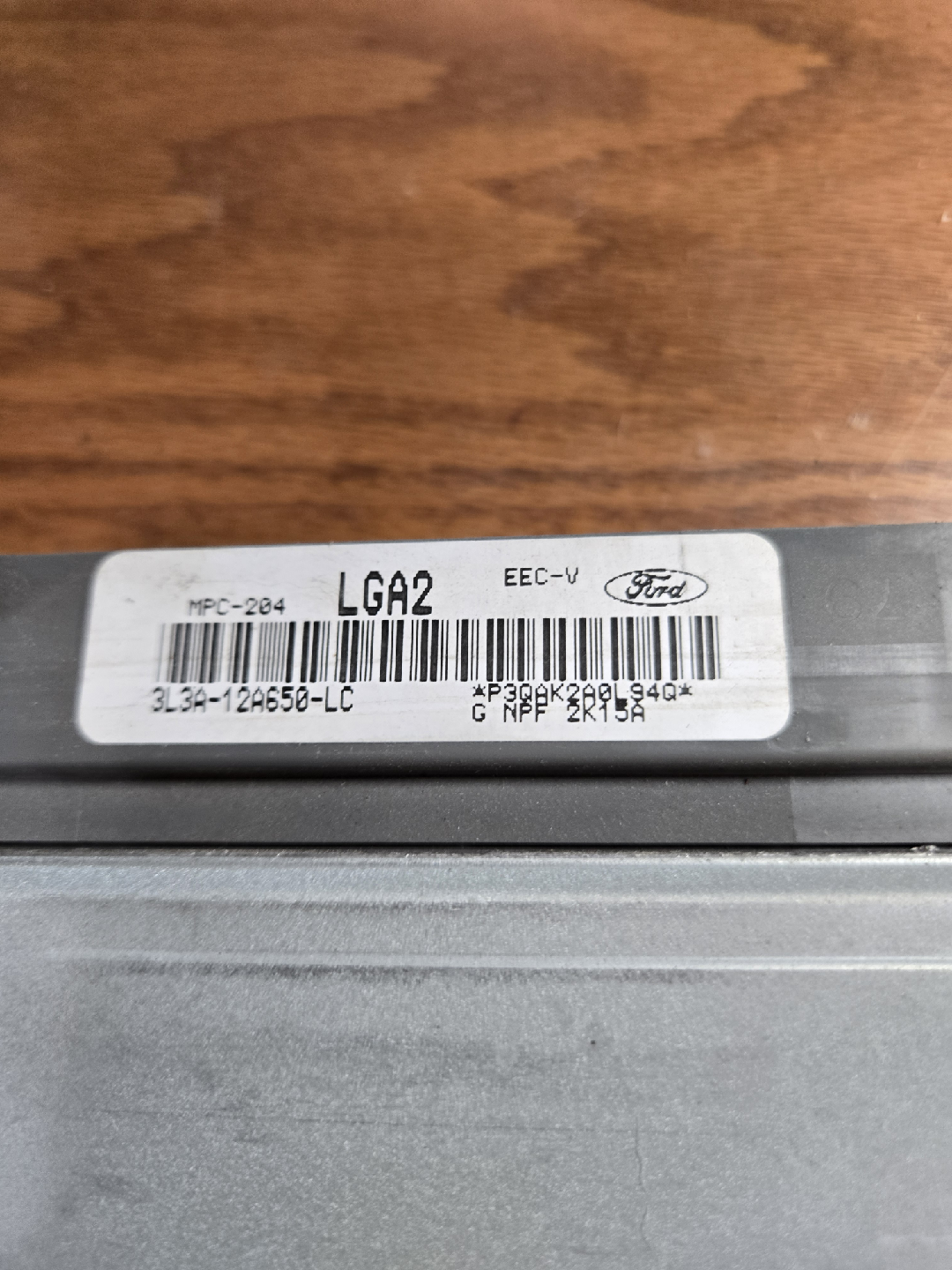 Ford EEC-V LGA2 Engine Control Module - photo 3