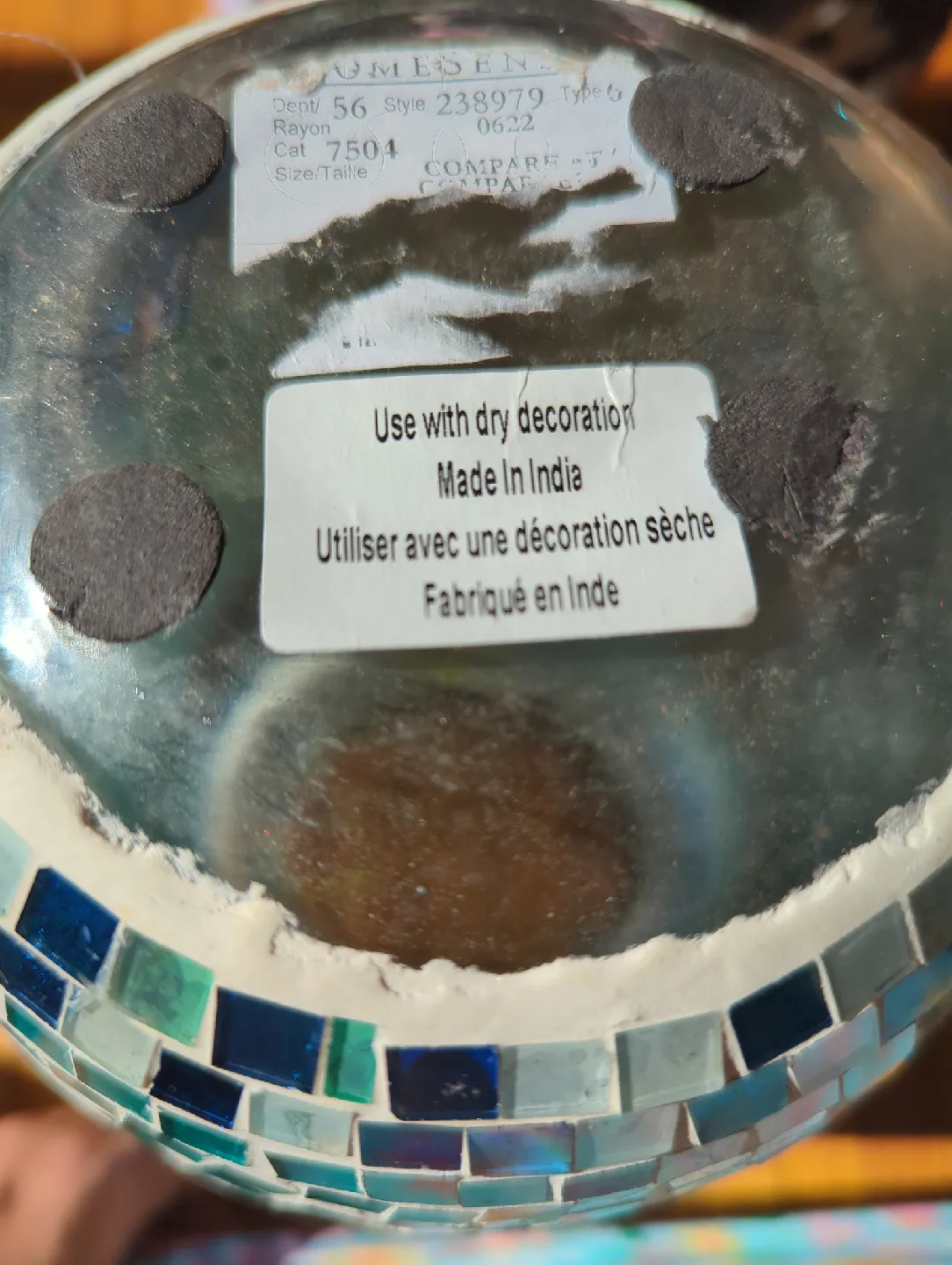 Home Sense Mosaic Vase image indicator(3)