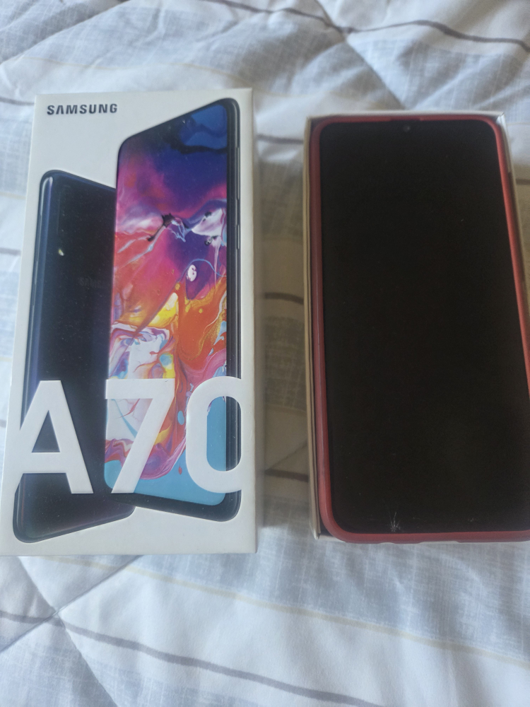 Samsung A70 Smartphone with Box