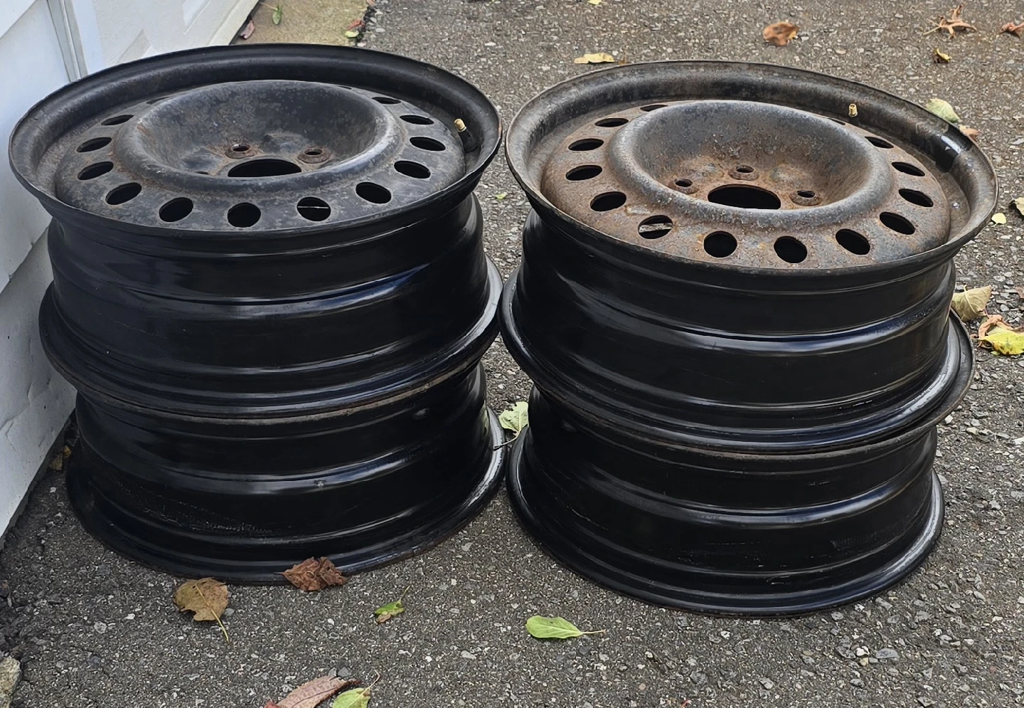 17" used steel rims. 5 x 127. 71.5mm bore - photo 2