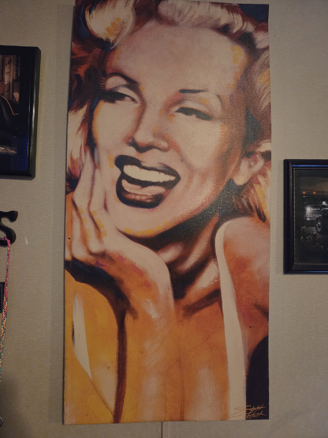 Marylin Monroe  painting