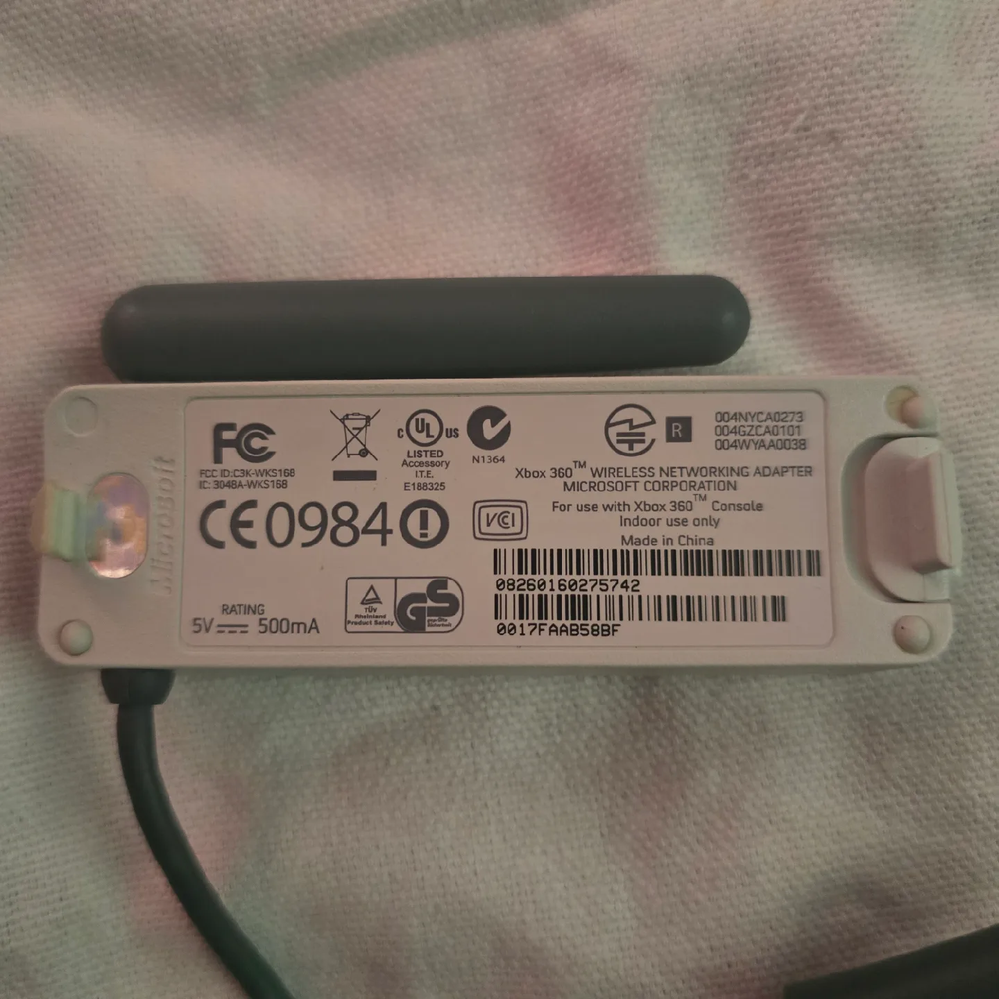 Xbox 360 Wireless Network Adapter image indicator(2)