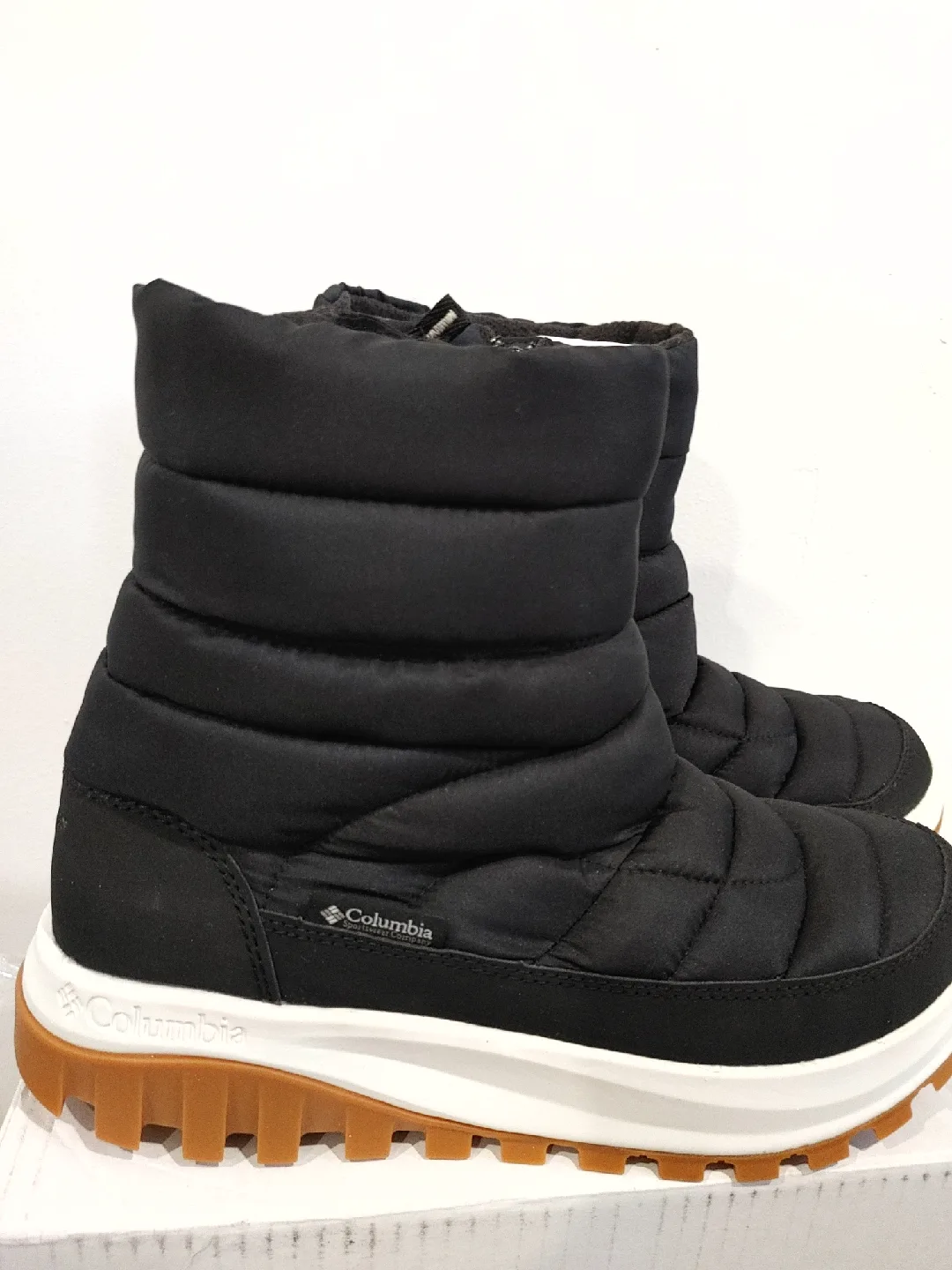 🧡COLUMBIA SNOWTROT WATERPROOF WINTER BOOTS NEW WOMENS 10.5 image indicator(5)