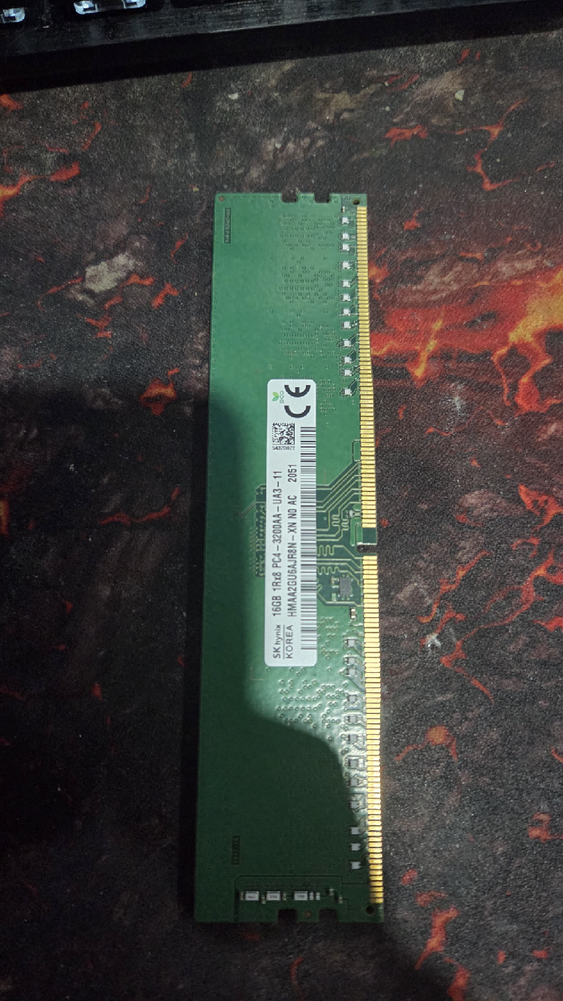 3200mhz 1x16GB DDR4 RAM