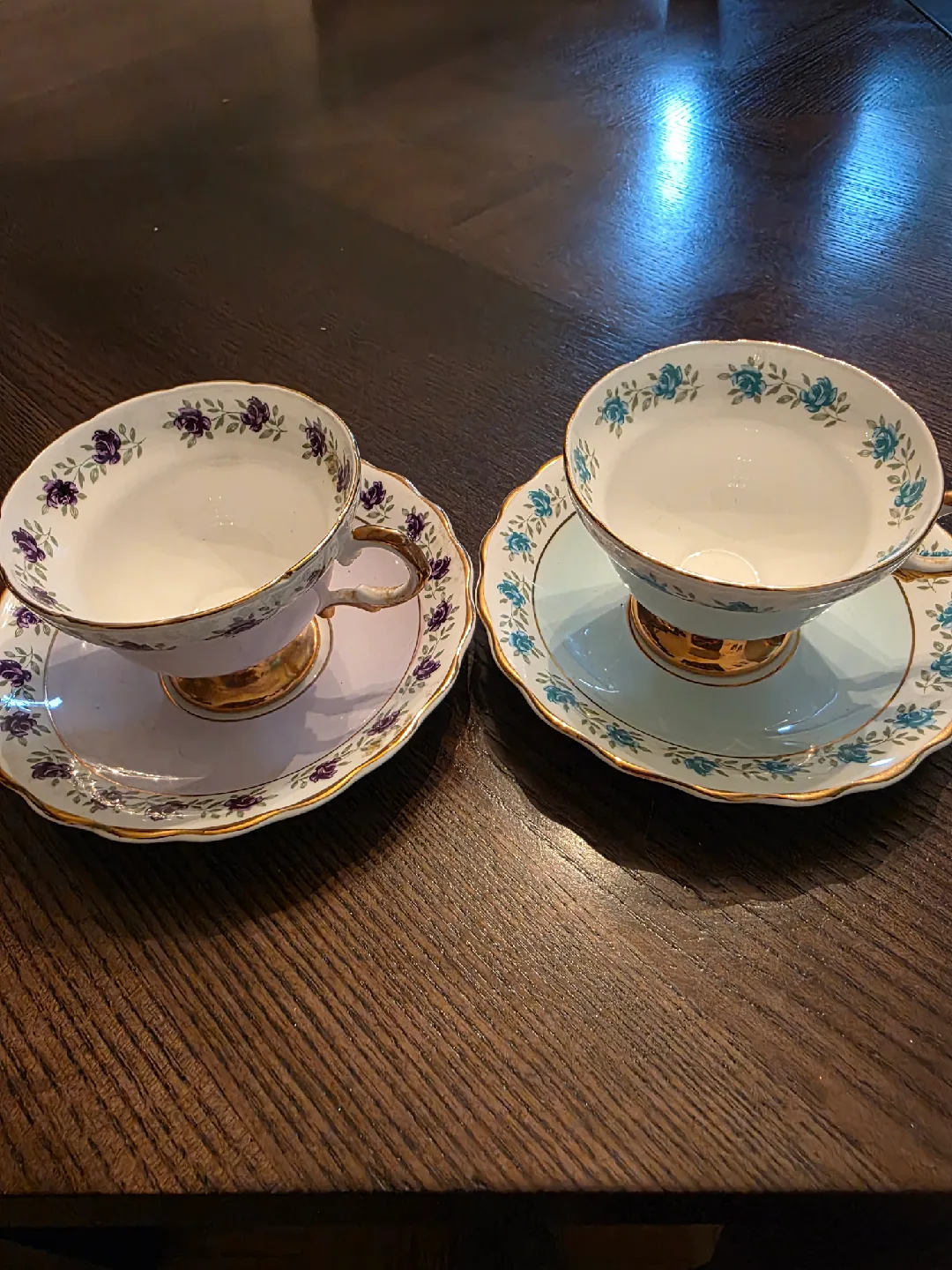 2 Rosina Cups & Saucers image indicator(2)