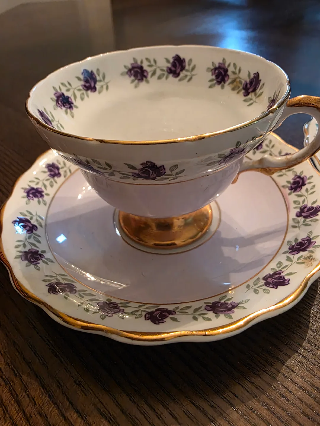 2 Rosina Cups & Saucers image indicator(4)